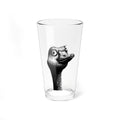 Goose Head 16oz Mixing Glass – Funny Retro Goose Illustration Pint Glass